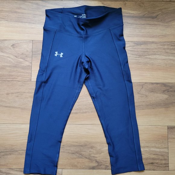 NWT Under Armour Women's Mileage Capri Compression Leggings - Picture 1 of 7